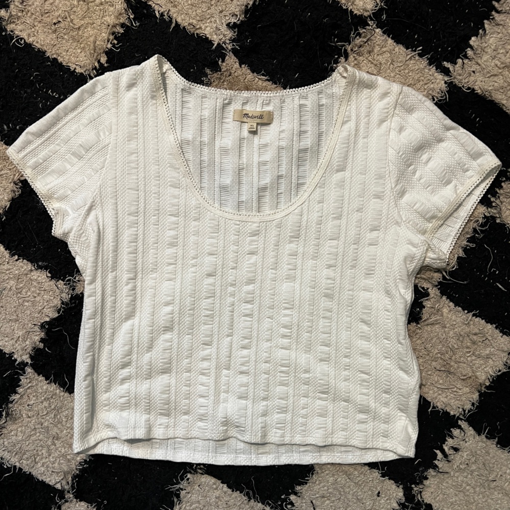 Madewell baby tee size xl